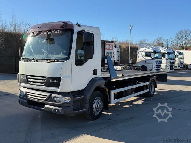 Car carrier van DAF LF55.220 SCHUIFPLATEAU EURO5