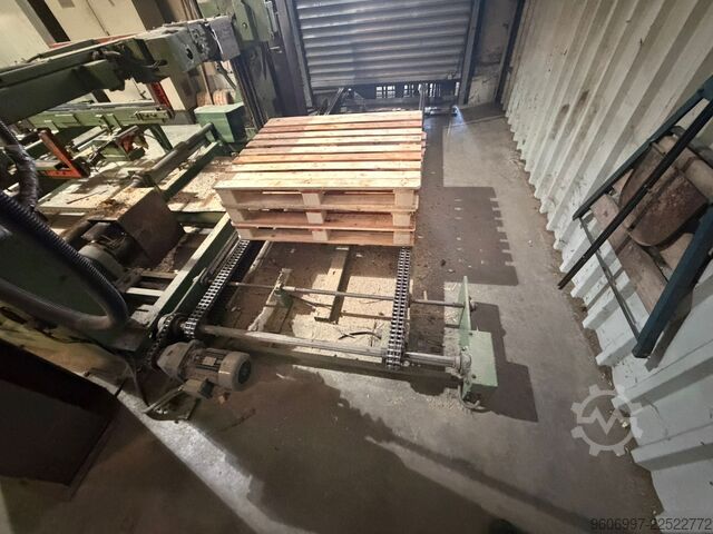 Pallet production machine Wurster & Dietz NOP 1500 / 28