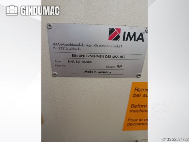IMA BIMA 610 V IMA BIMA 610 V