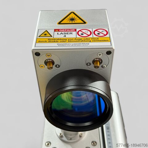 Engraving machine 30 Watt Faserlaser Fiberlaser MD Laser 30 Watt 110mm Linse 30MAX110