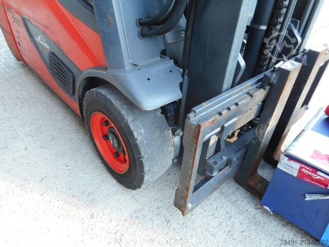 Gabelstapler Linde E16-02 Freihub.+SS ( Batt. 30/21 )