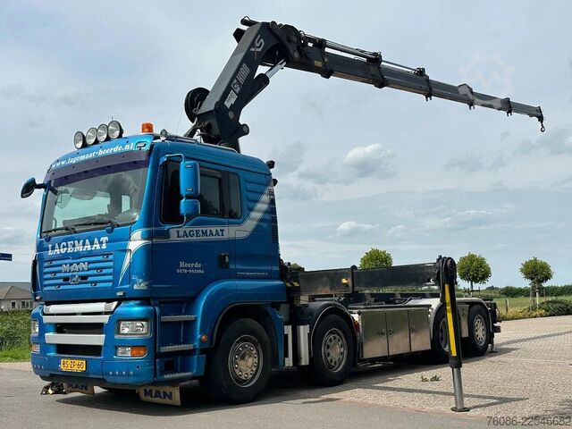 Cable system MAN TGA 35.440 8x2 HIAB 37TM!!RADIO REMOTE/CONTAINE...