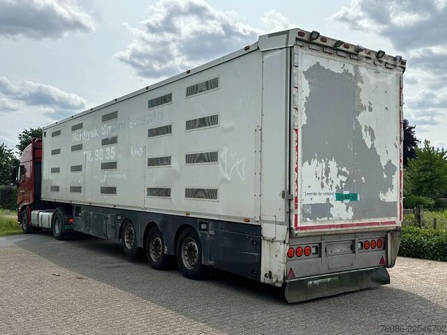 Viehtransport Berdex NO BERDEX HMK 4 stock livestock trailer SPF