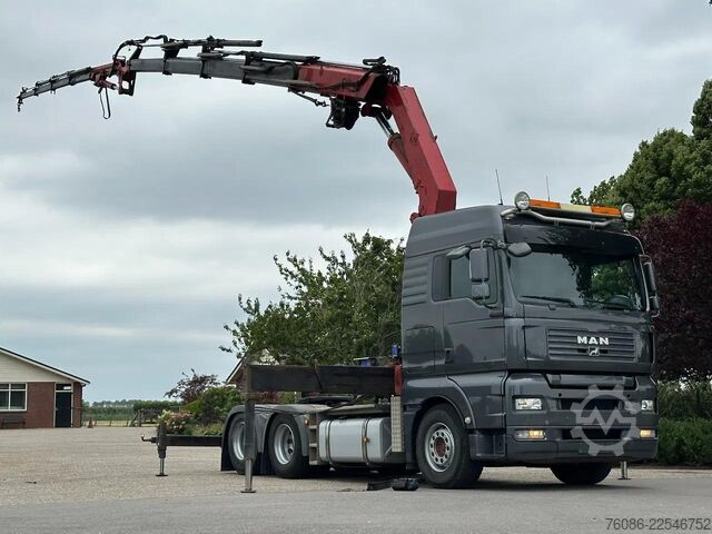 Standard tractor MAN TGA 28.480 6x2!! HMF 42tm/Flyjib /LIER/WINCH!!