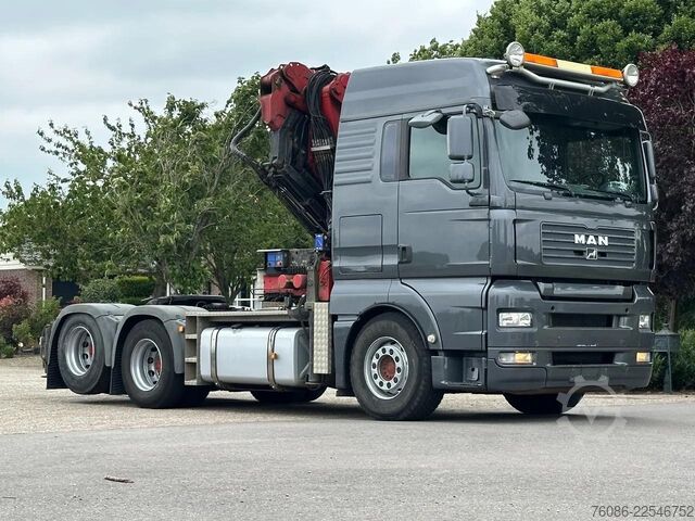 Standard tractor MAN TGA 28.480 6x2!! HMF 42tm/Flyjib /LIER/WINCH!!