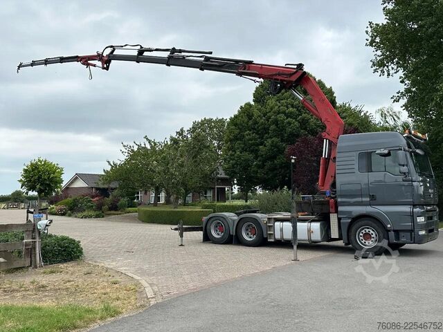 Standard tractor MAN TGA 28.480 6x2!! HMF 42tm/Flyjib /LIER/WINCH!!