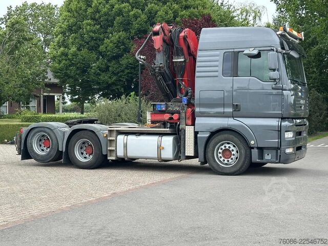 Standard tractor MAN TGA 28.480 6x2!! HMF 42tm/Flyjib /LIER/WINCH!!