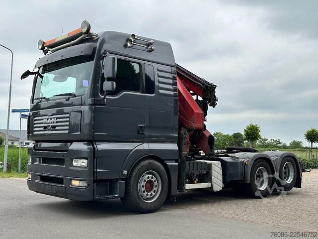 Standard tractor MAN TGA 28.480 6x2!! HMF 42tm/Flyjib /LIER/WINCH!!