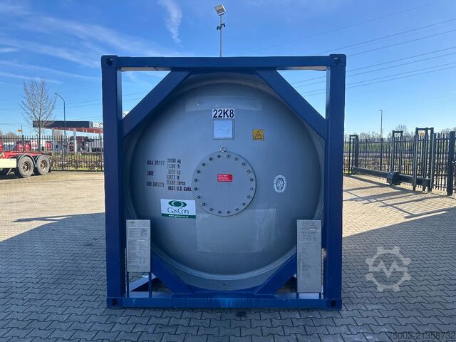 Tank container Diversen 20FT ISO T50 Gastank / T50 / 25.000L / MAWP: 15...