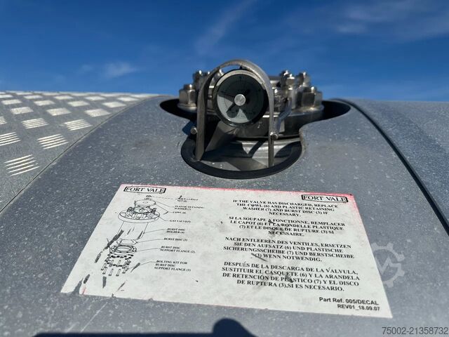 Tank container Diversen 20FT ISO T50 Gastank / T50 / 25.000L / MAWP: 15...