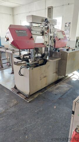 Double-column horizontal band saw automatic machine BEHRINGER 