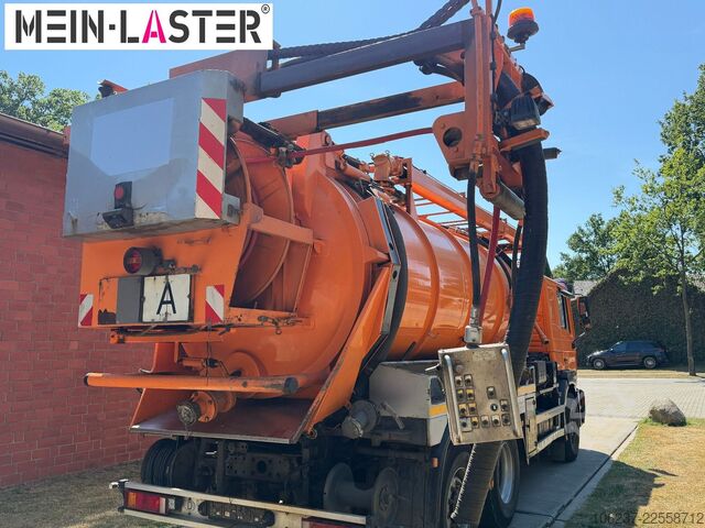 Saugwagen MAN 27.460 Müller Saug HD Spüler 13m³ +  FB