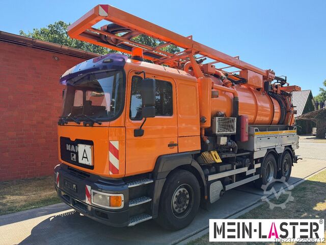 Saugwagen MAN 27.460 Müller Saug HD Spüler 13m³ +  FB