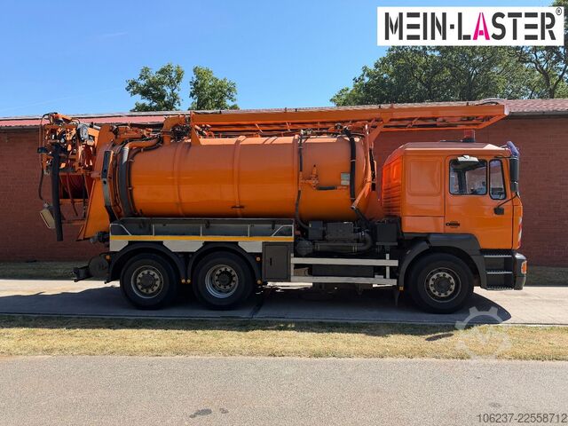 Saugwagen MAN 27.460 Müller Saug HD Spüler 13m³ +  FB