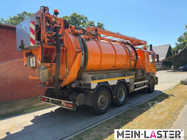 Saugwagen MAN 27.460 Müller Saug HD Spüler 13m³ +  FB