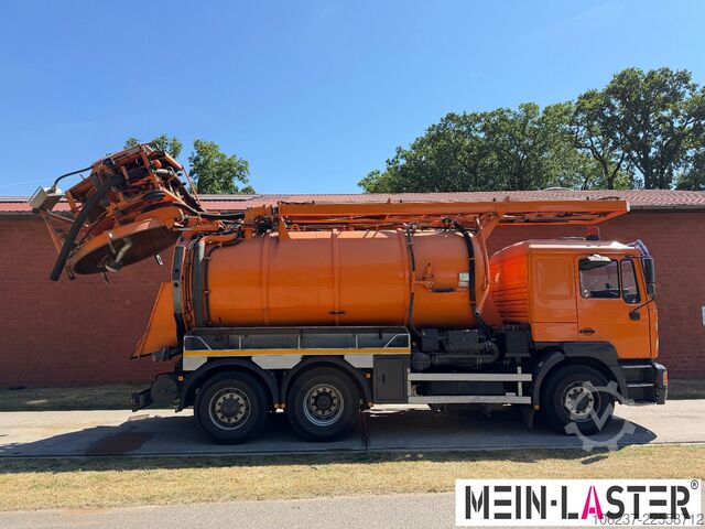 Saugwagen MAN 27.460 Müller Saug HD Spüler 13m³ +  FB