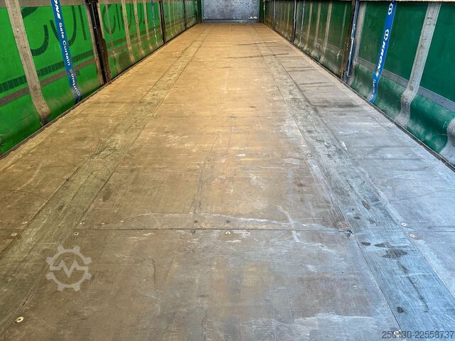Open semitrailer with tarp KRONE SD Pritsche + Plane Mega Edscha-Verdeck