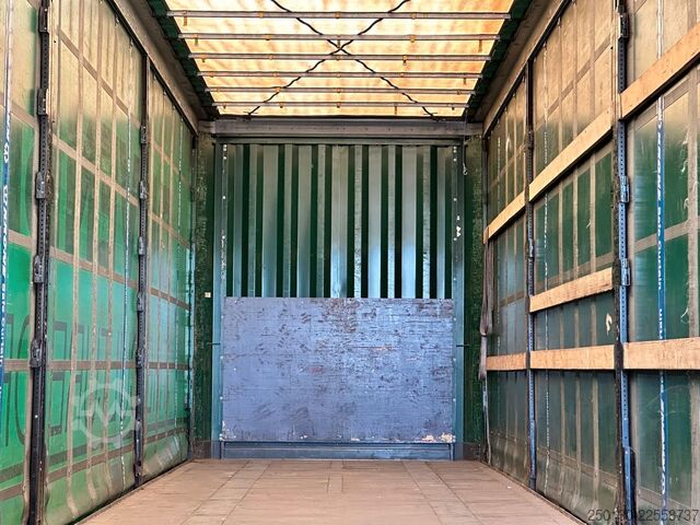 Open semitrailer with tarp KRONE SD Pritsche + Plane Mega Edscha-Verdeck