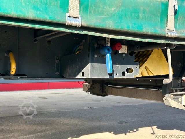 Open semitrailer with tarp KRONE SD Pritsche + Plane Mega Edscha-Verdeck