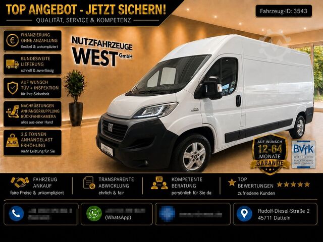 Kastenwagen hoch FIAT Ducato 2,3 HDI Maxi Hoch+Lang*L3-H2*Garantie*