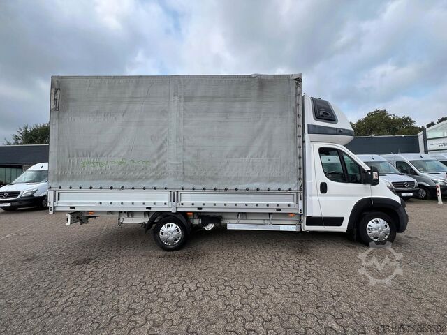 Curtain sider van PEUGEOT Boxer 2,0 HDI Maxi XXL 4.800mm *MOTORSCHADEN*