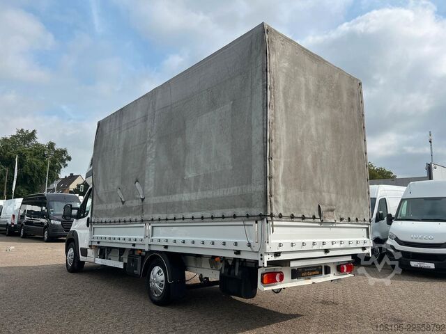 Curtain sider van PEUGEOT Boxer 2,0 HDI Maxi XXL 4.800mm *MOTORSCHADEN*