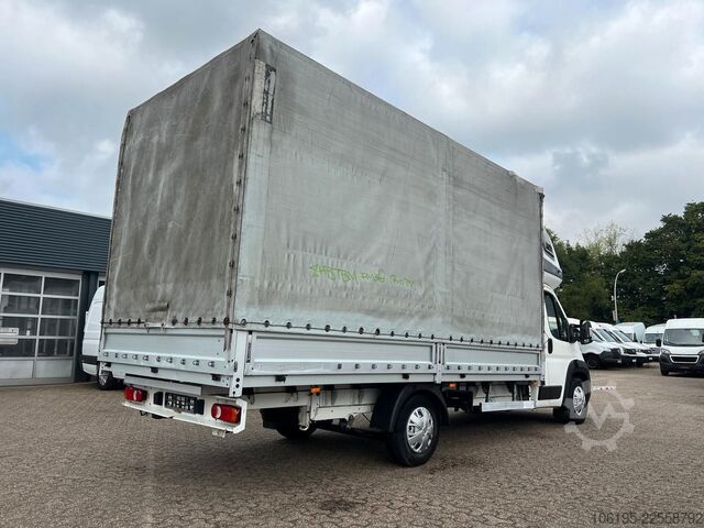 Curtain sider van PEUGEOT Boxer 2,0 HDI Maxi XXL 4.800mm *MOTORSCHADEN*