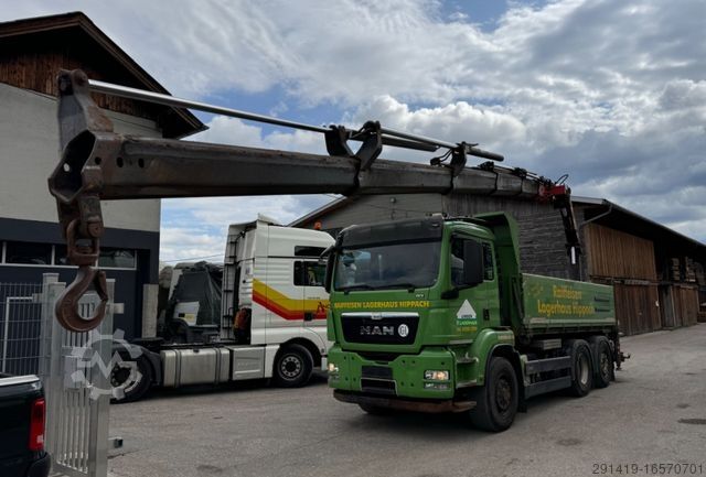 Kipper LKW MAN TGS 28.440 6x4 H-2 BL Hydrodrive Allrad Bj13