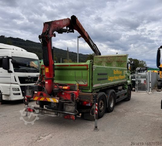 Kipper LKW MAN TGS 28.440 6x4 H-2 BL Hydrodrive Allrad Bj13
