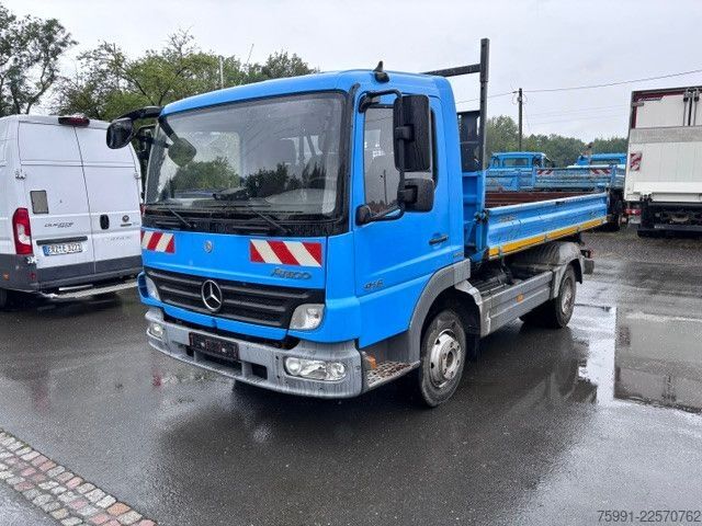 Three-sided tipper truck MERCEDES-BENZ MB 916 Atego 2 Meiller Dreiseitenkipper wenig KM