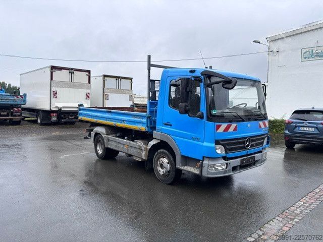 Three-sided tipper truck MERCEDES-BENZ MB 916 Atego 2 Meiller Dreiseitenkipper wenig KM