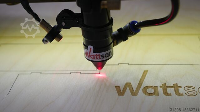 CNC CO2 laser cutting/engraving machine Wattsan 1610 Duos ST