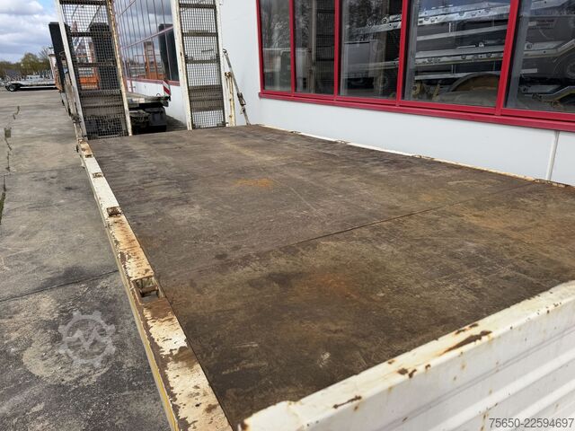 Low loader trailer Blomenröhr 688/18000  19 t Tandemtieflader, wenig Benutzt