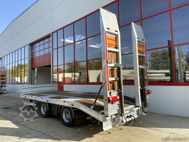 Low loader trailer Möslein TT21- 7,2  21 t Tandemtieflader, Luftgefedert, NEU