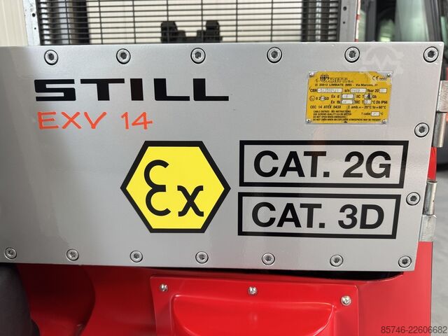 EXV 14 C * DEMO * Atex EX * Miretti 2G / Z1 & 3D / Z22 * NEUE Batterie !! STILL EXV 14 C * DEMO * Atex EX * Miretti 2G / Z1 & 3D / Z22 * NEW battery !!