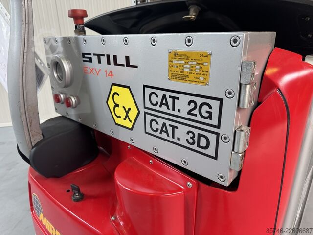 EXV 14 C * DEMO * Atex EX * Miretti 2G / Z1 & 3D / Z22 * NEUE Batterie !! STILL EXV 14 C * DEMO * Atex EX * Miretti 2G / Z1 & 3D / Z22 * NEW battery !!