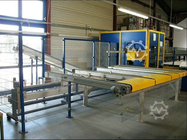 Window construction machine saw Schüco PSC-100 RL