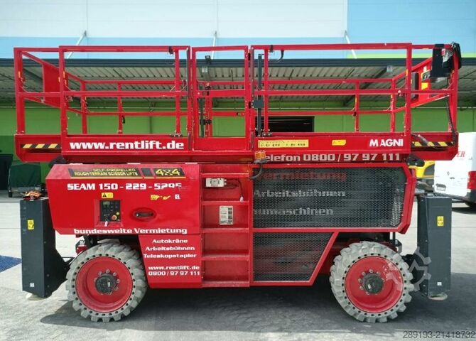 Working platform (scissor lift) Magni ES 1523 RT Elektro 15,00 m