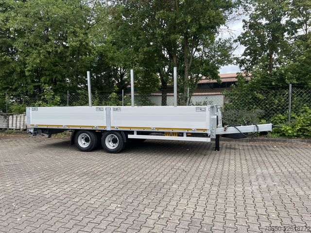 Open trailer Möslein THT 14,4 G 6,2  14,4 t GG Tandem- Pritschenanhänger- Tieflader