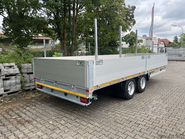 Open trailer Möslein THT 14,4 G 6,2  14,4 t GG Tandem- Pritschenanhänger- Tieflader
