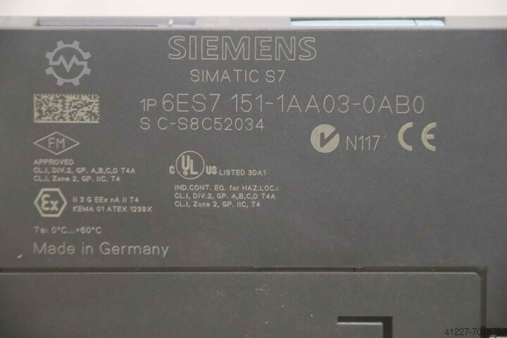 Profibus Interface-Modul Siemens** 6ES7 151-1AA03-OABO