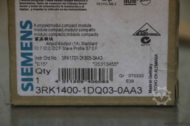 Compact module Siemens 3RK1400-1DQ03-OAA3