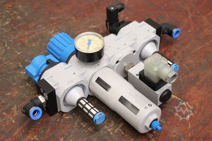 Maintenance unit filter control valve Festo Santenberg D-MIDI