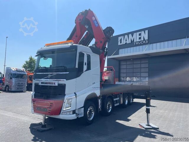 Crane truck Volvo FH 540 8x2 Euro 6 HMF 8520-O-H6 + JIB FJ 2000-K6