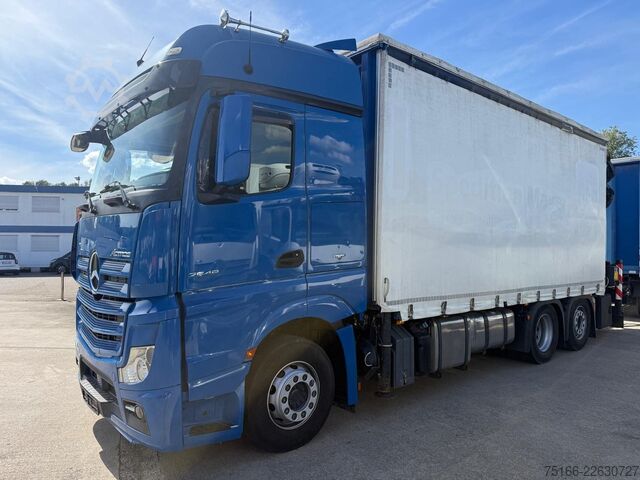 Truck mounted crane MERCEDES-BENZ ACTROS 2548 L Pritsche PALFINGER PK 34002*FLYJIB