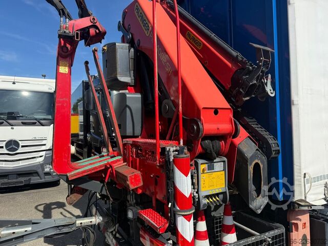 Flatbed truck MERCEDES-BENZ ACTROS 2548 L Pritsche PALFINGER PK 34002*FLYJIB
