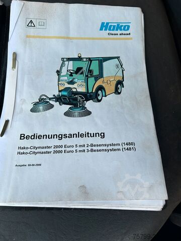 Sonstige HAKO Citymaster 2000 mit Motorschaden