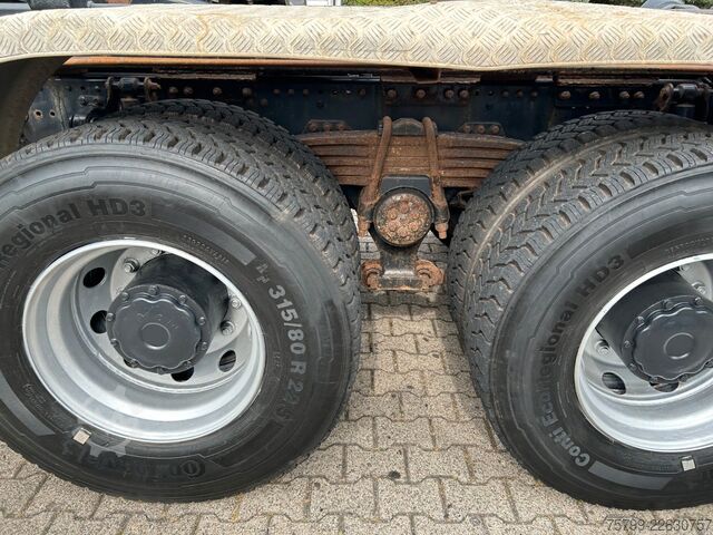Roll-off tipper truck MAN TGA 26.400 MEILLER Abroller mit 13t Achsen 6x4