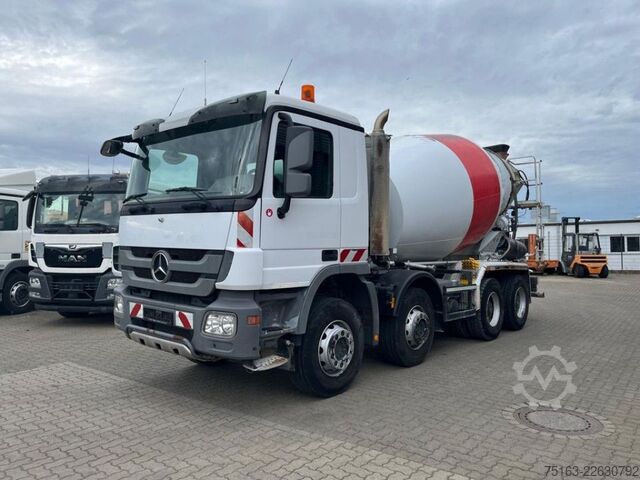 Concrete mixer truck MERCEDES-BENZ Actros 3241 B 8x4  Betonmischer Deutsch Top Lieb
