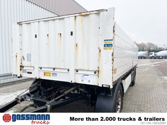 Anhänger mit Pritsche & Plane Krone AZP 18 Baustoffanhänger